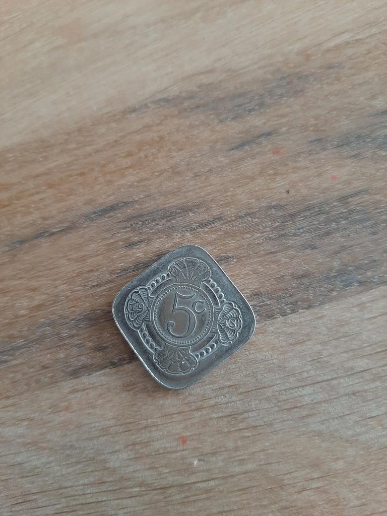 Nederland 5 cent 1948 Koningin Wilhelmina, Ophalen of Verzenden, Koningin Wilhelmina, 5 cent, Losse munt