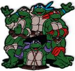 Teenage Mutant Ninja Turtles stoffen opstrijk patch embleem, Ophalen of Verzenden, Nieuw, Shirt