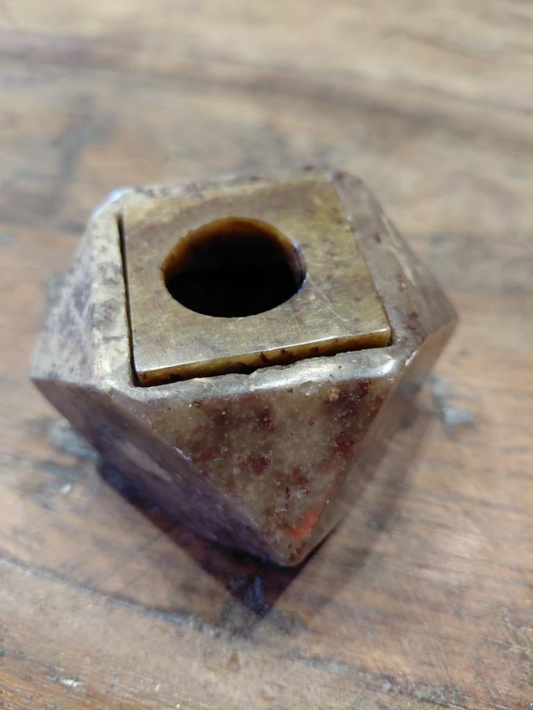 Veelzijdige Kaarsenhouder van Marmer of Speksteen, Ophalen of Verzenden