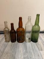 Lot Bodemvondst Brits/Canadese Flessen ww2, Verzamelen, Ophalen of Verzenden, Engeland, Hulzen of Bodemvondsten