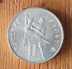 Zeldzame 1 oz zilv. Russische 3 Roebel munt 1993 - Dansers, Ophalen of Verzenden, Centraal-Azië, Losse munt