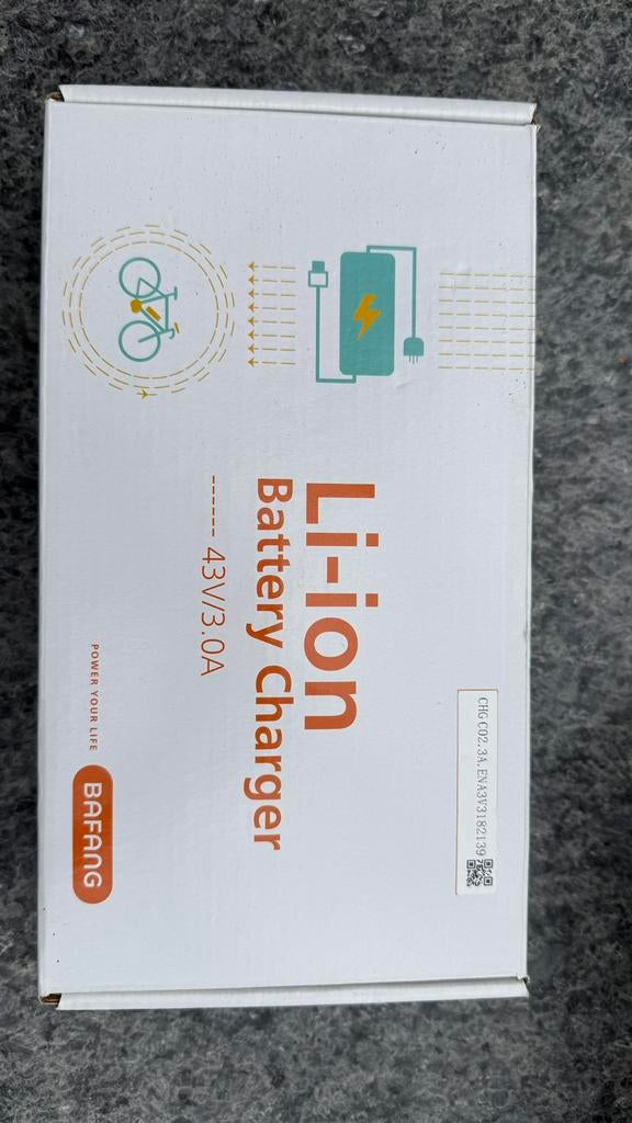 Bafang 43V 3A Snellader 1-polig NIEUW IN DOOS, Computers en Software, Android Tablets, Nieuw, 10 inch, 16 GB, Ophalen of Verzenden