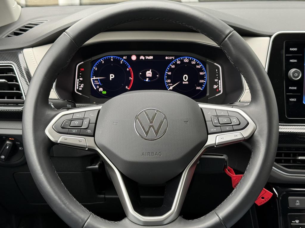Volkswagen T-Cross 1.0 TSI Style | Camera | LED | ACC, Auto's, Gebruikt, Adaptive Cruise Control, Bedrijf, 3 cilinders