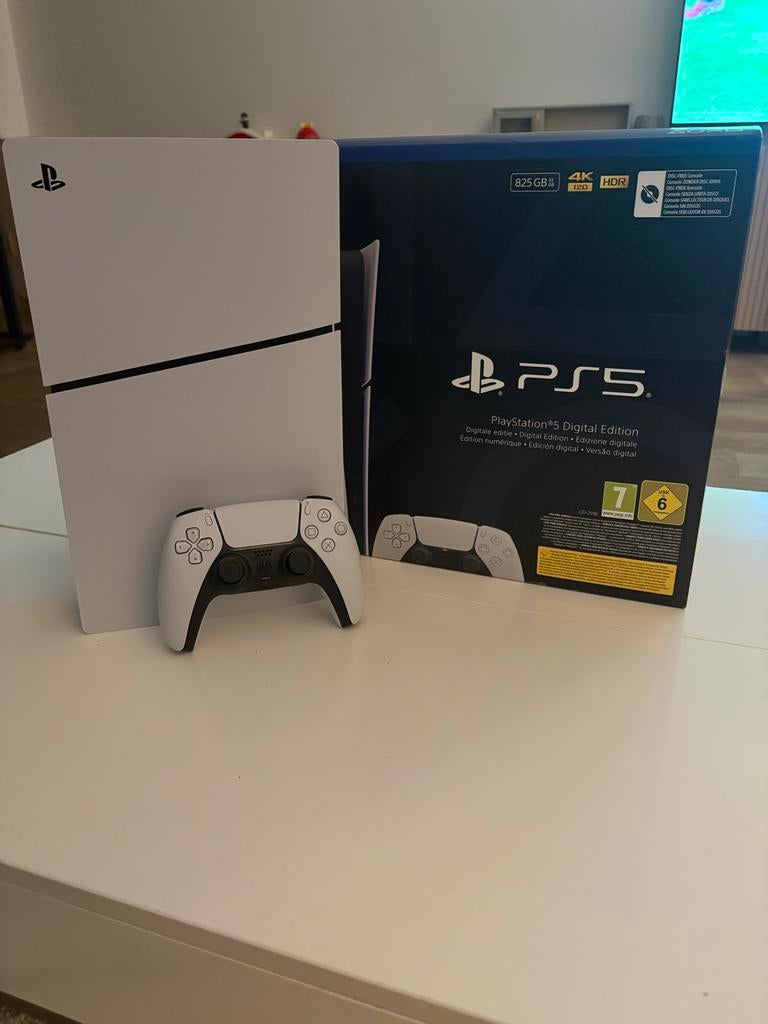 PlayStation 5 Digital Edition met 1 controller, Ophalen, Zo goed als nieuw