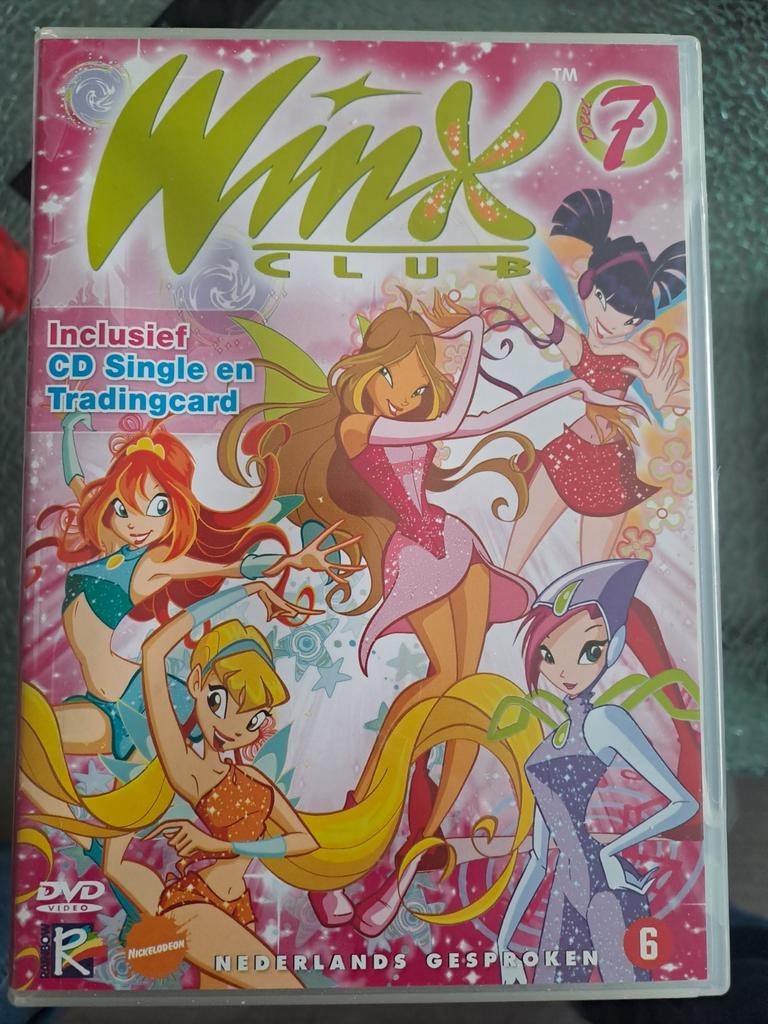 Winx club 7 (dvd), Cd's en Dvd's, Overige typen, Ophalen of Verzenden, Zo goed als nieuw, Alle leeftijden