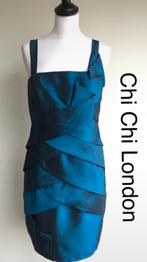 Chi Chi London Jurk Maat 12 (UK), Kleding | Dames, Maat 38/40 (M), Blauw, Ophalen of Verzenden, Zo goed als nieuw