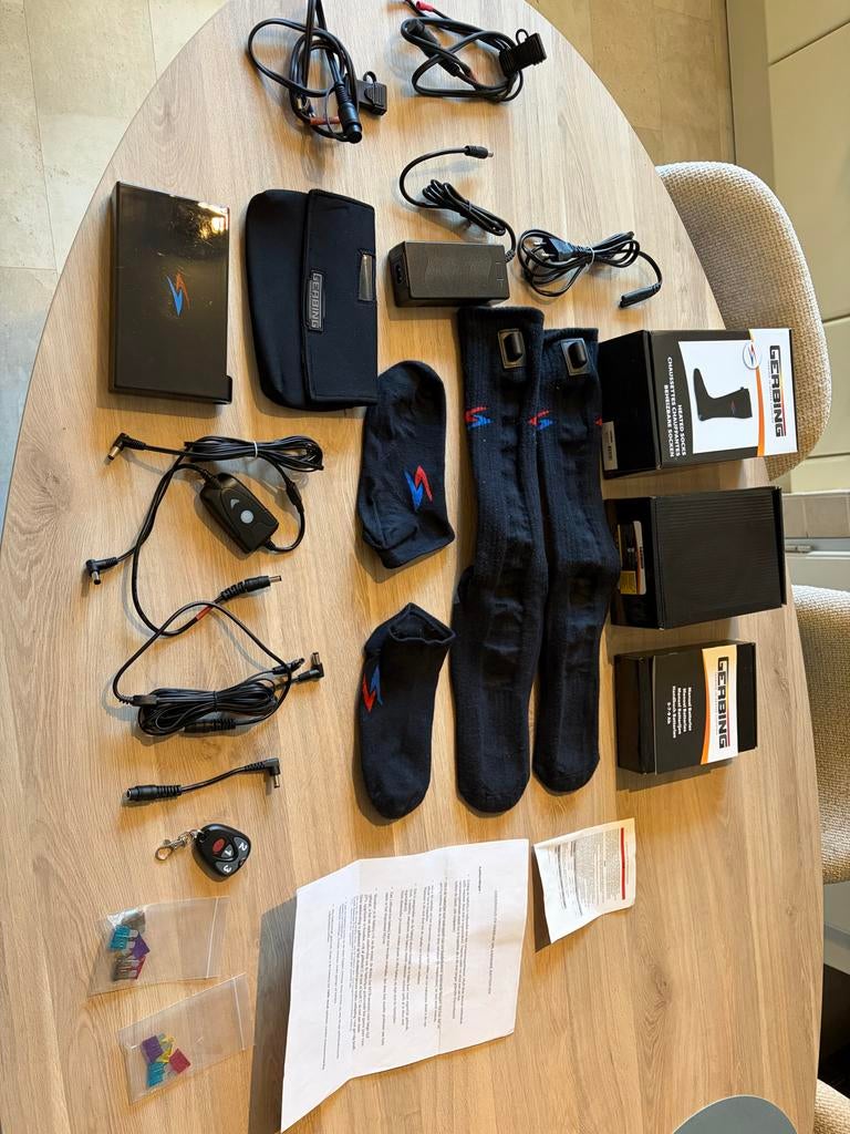 Gerbing verwarmde sokken en batterij kit, Watersport en Boten, Hengelsport | Roofvissen, Gebruikt, Overige typen, Ophalen of Verzenden