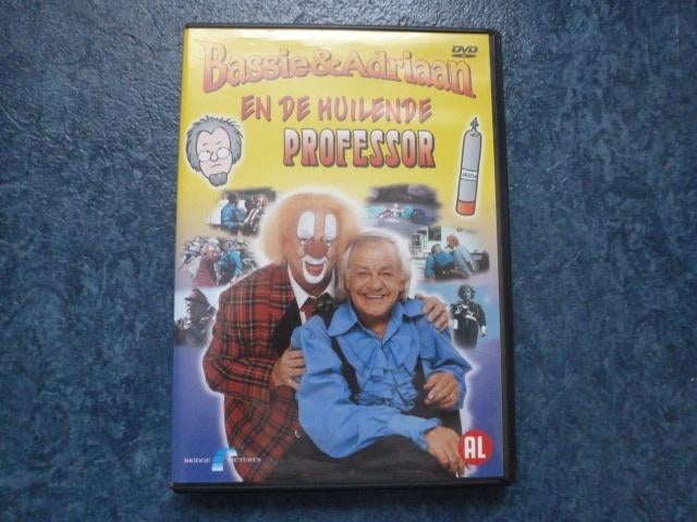 leuke dvd BASSIE & ADRIAAN en de huilende professor, Cd's en Dvd's, Dvd's | Kinderen en Jeugd, Avontuur, Alle leeftijden, Ophalen of Verzenden