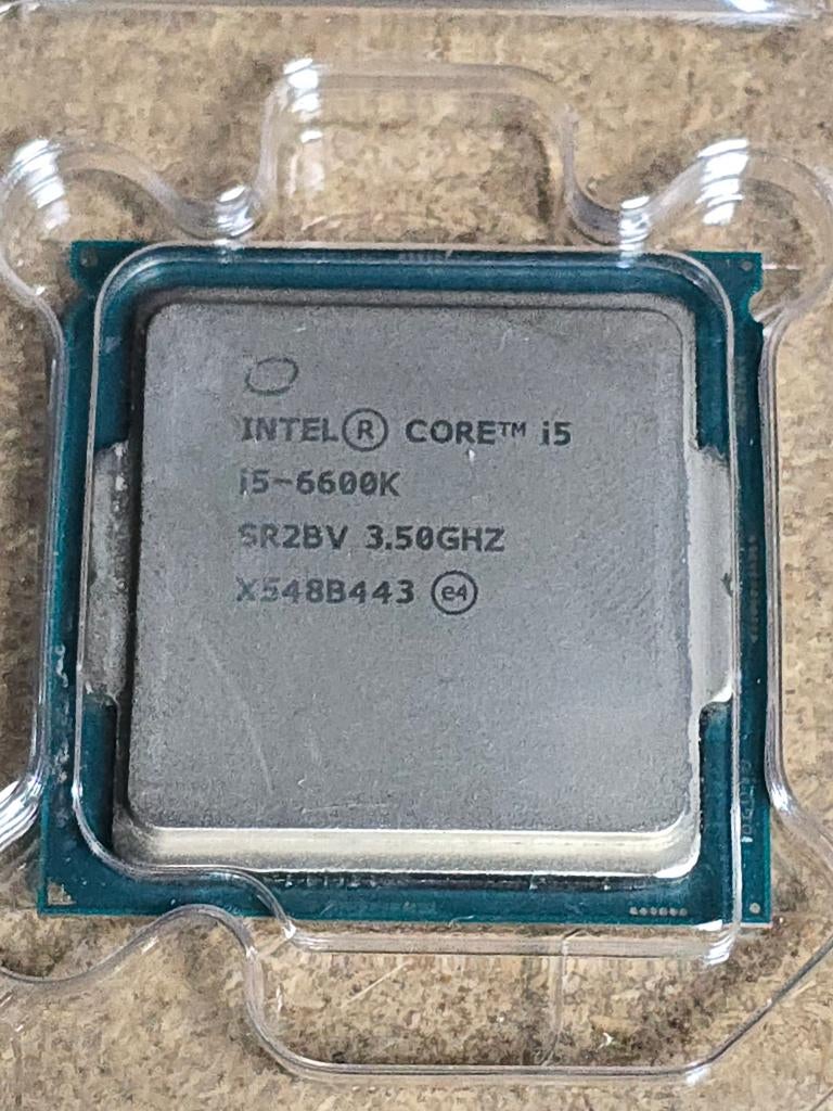 Intel Core i5-6600K, Computers en Software, Processors, Ophalen of Verzenden, Zo goed als nieuw, 3 tot 4 Ghz