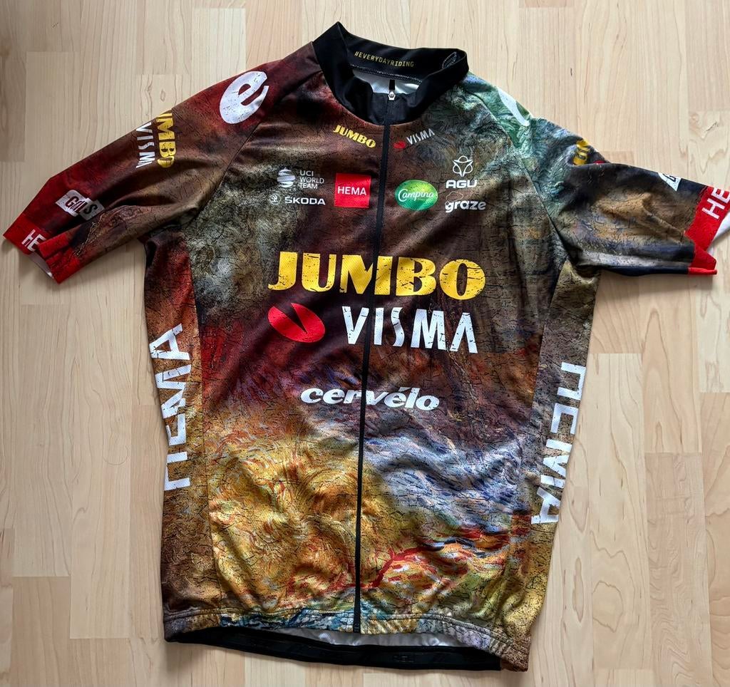 Jumbo Visma Tour shirt, Ophalen of Verzenden, Zo goed als nieuw, XL, Bovenkleding
