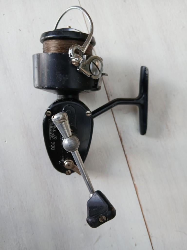 Molen Vismolen Mitchell 300 Vintage/ Old School, Watersport en Boten, Ophalen of Verzenden, Gebruikt, Molen