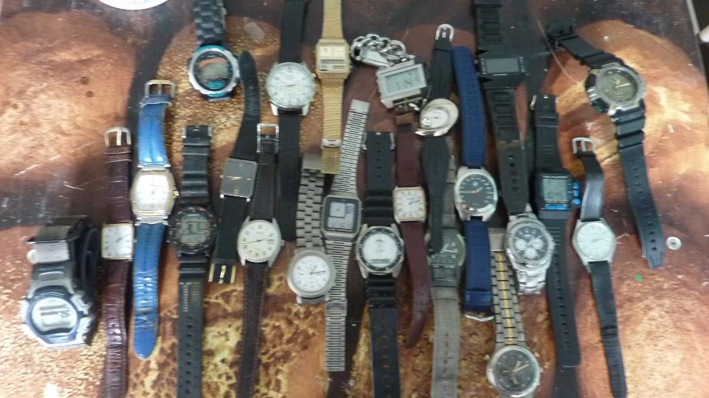 horloge vintage, Overige materialen, Gebruikt, Polshorloge, Overige materialen