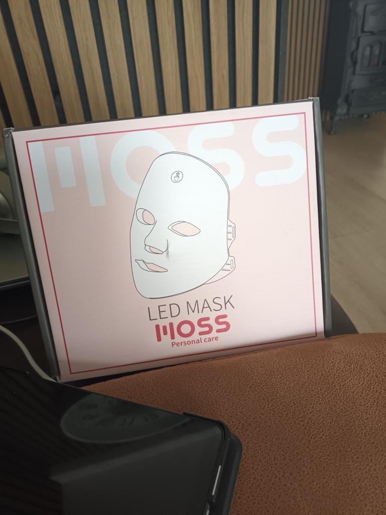 Nieuw MOSS LED Masker - Ongebruikt in doos, Ophalen of Verzenden, Nieuw, Gehele gezicht, Verzorging