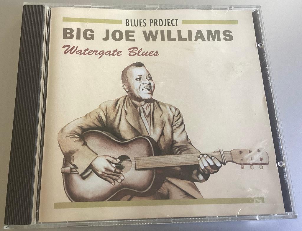 Big Joe Williams Watergate Blues CD, Ophalen of Verzenden, 1960 tot 1980, Gebruikt, Blues