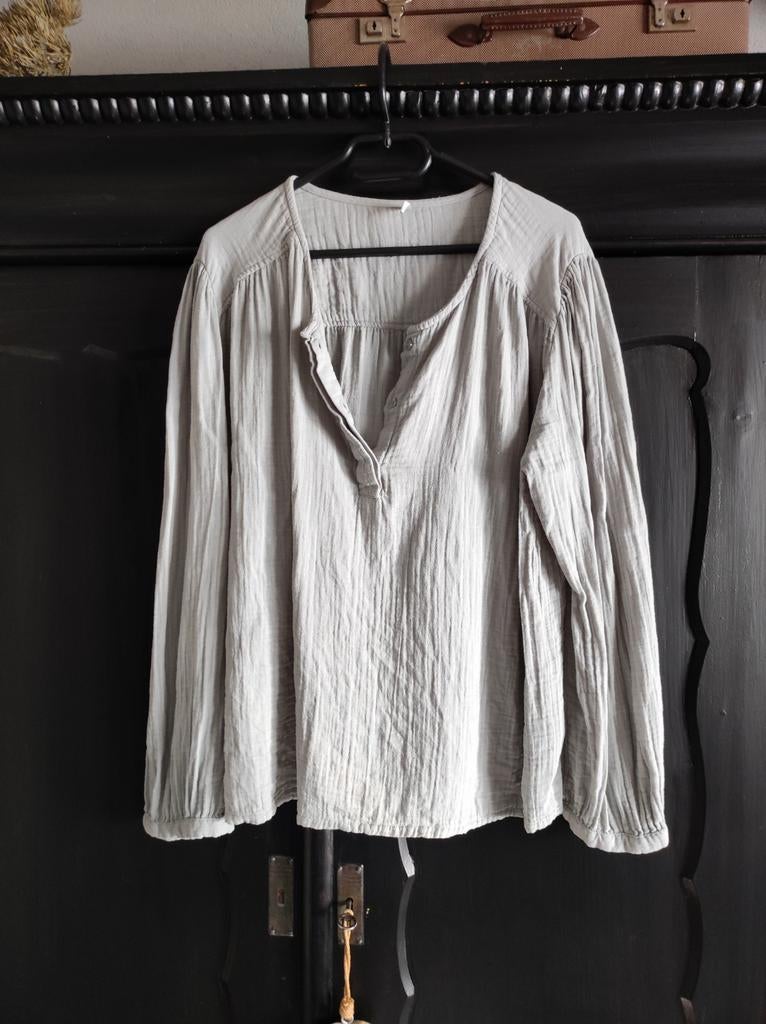 Mintgroen blouse maat XL (44), Kleding | Dames, Blouses en Tunieken, Ophalen of Verzenden, Zo goed als nieuw, Maat 42/44 (L), Groen