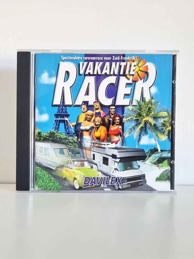 Vakantie Racer - Davilex - PC cd-rom & registratiekaart, 1 speler, Racen en Vliegen, Ophalen of Verzenden, Zo goed als nieuw