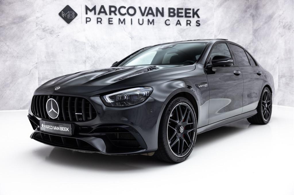 Mercedes-Benz E-Klasse AMG 63 S 4MATIC+ | Pano | Stoelkoelin, 12 maanden, Gebruikt, 120 €/maand, Leder