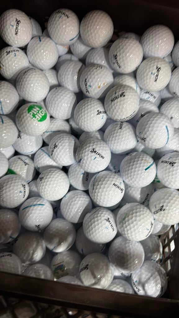 50x Srixon Ultisoft AAA golfballen, Ophalen of Verzenden, Zo goed als nieuw, Bal(len)