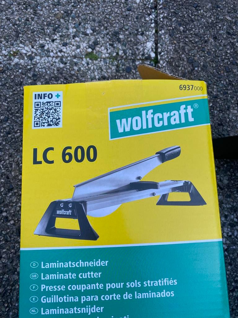 Wolfcraft LC 600 laminaatsnijder - Zo goed als nieuw, Ophalen, Zo goed als nieuw