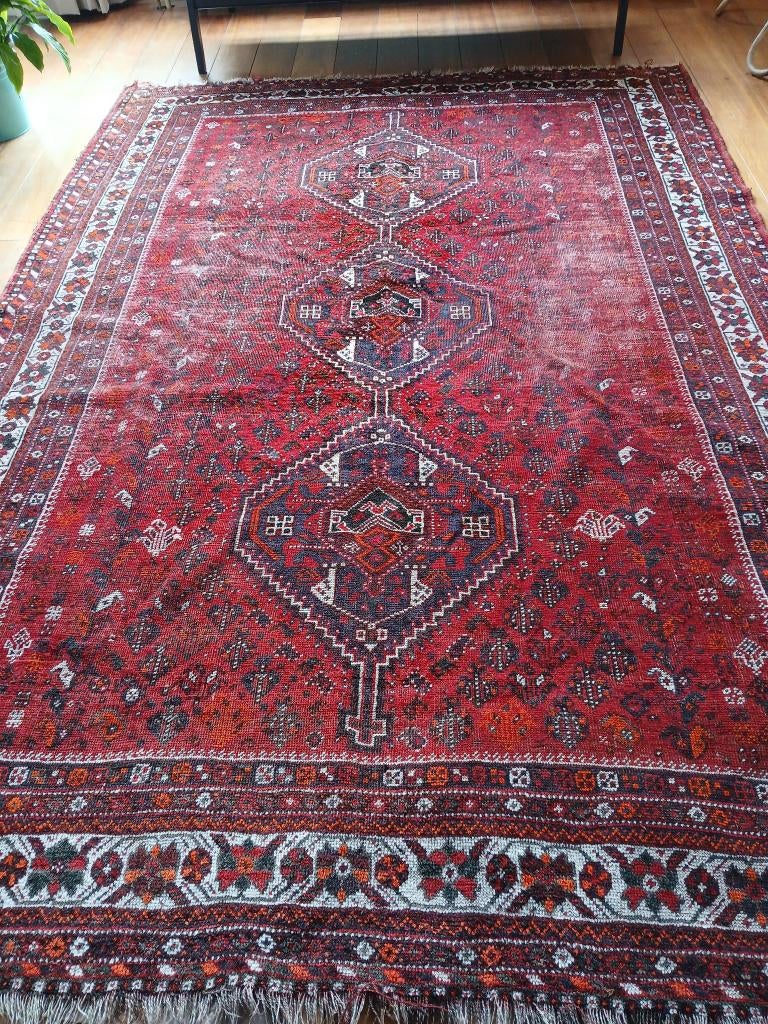 Perzisch tapijt, Huis en Inrichting, Stoffering | Tapijten en Kleden, Ophalen, Gebruikt, 200 cm of meer, 200 cm of meer