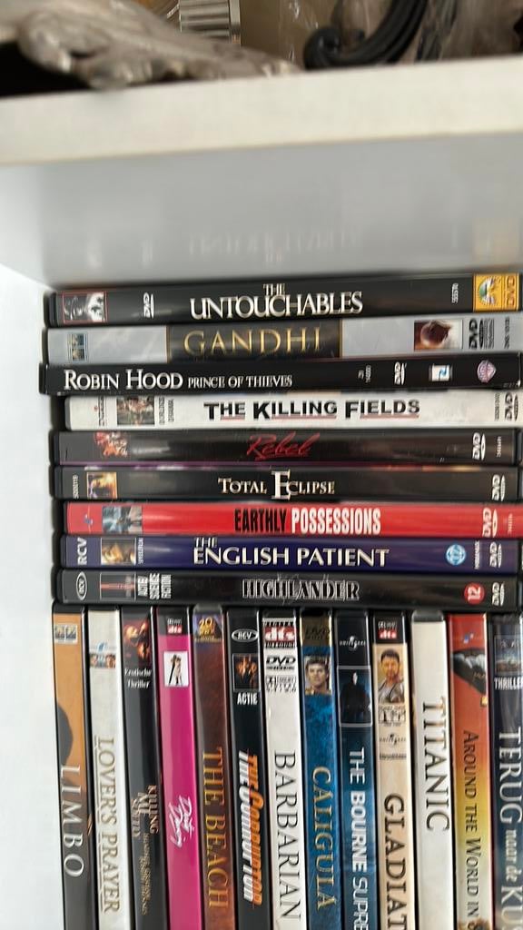 Dvd 185 stuks van alles wat mag ook per stuk, Alle leeftijden, Ophalen, Zo goed als nieuw, Overige gebieden