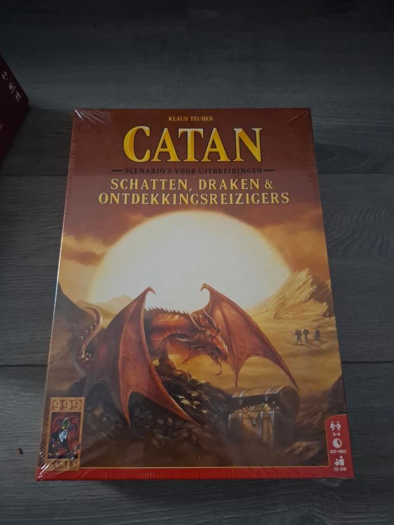 Catan Schatten, Draken & ontdekkingsreizigers, Hobby en Vrije tijd, Gezelschapsspellen | Bordspellen, Drie of vier spelers, Ophalen of Verzenden