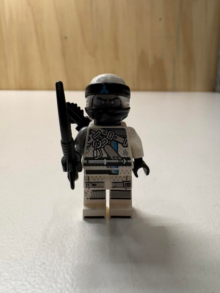 Lego Ninjago Zane Hunted minifig - njo0458, Lego, Ophalen of Verzenden, Zo goed als nieuw, Minifiguur