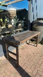 Oude stoere robuuste markttafel uit india, Ophalen