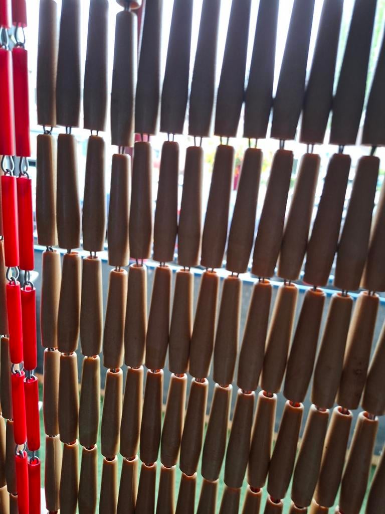 Hulzen vliegengordijn, Ophalen, Gebruikt, 80 tot 100 cm, Overige typen