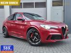 Alfa Romeo Stelvio 2.9 V6 AWD Quadrifoglio 560PK/Pano/Harman, Auto's, Automaat, 510 pk, Met garantie (alle), 11 km/l
