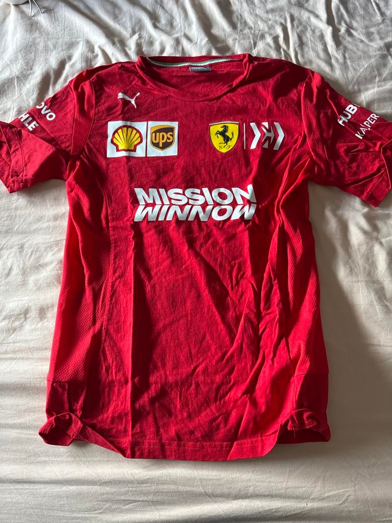 Puma Ferrari T-shirt rood maat S, Ophalen, Nieuw, Maat 46 (S) of kleiner, Rood