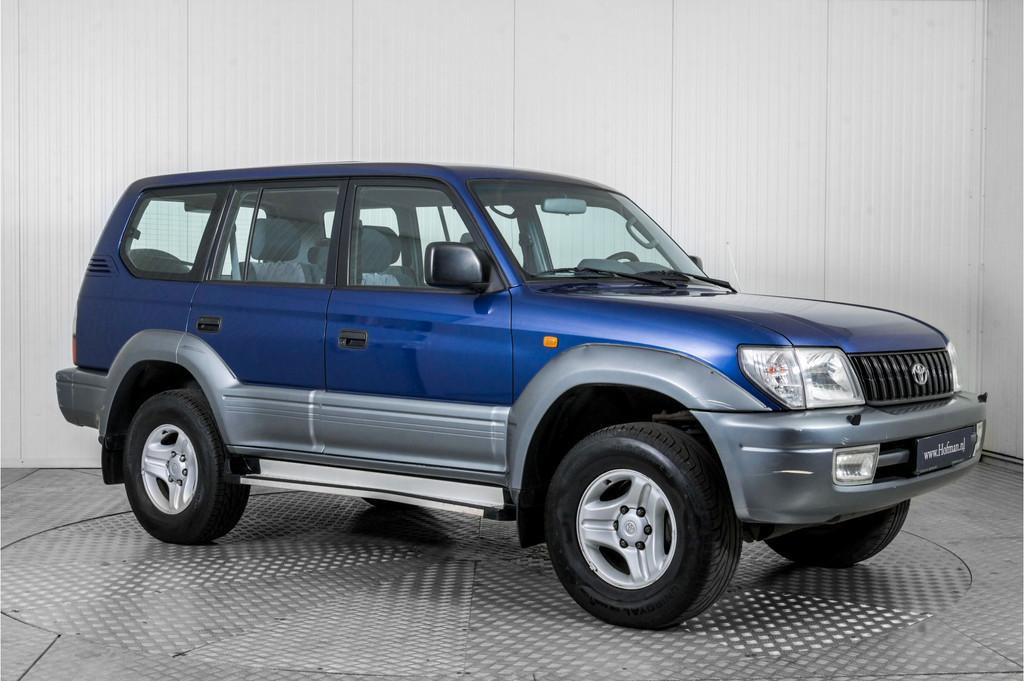 Toyota Land Cruiser Automaat (bj 1999), Auto's, Euro 2, Blauw, 2800 kg, Bedrijf