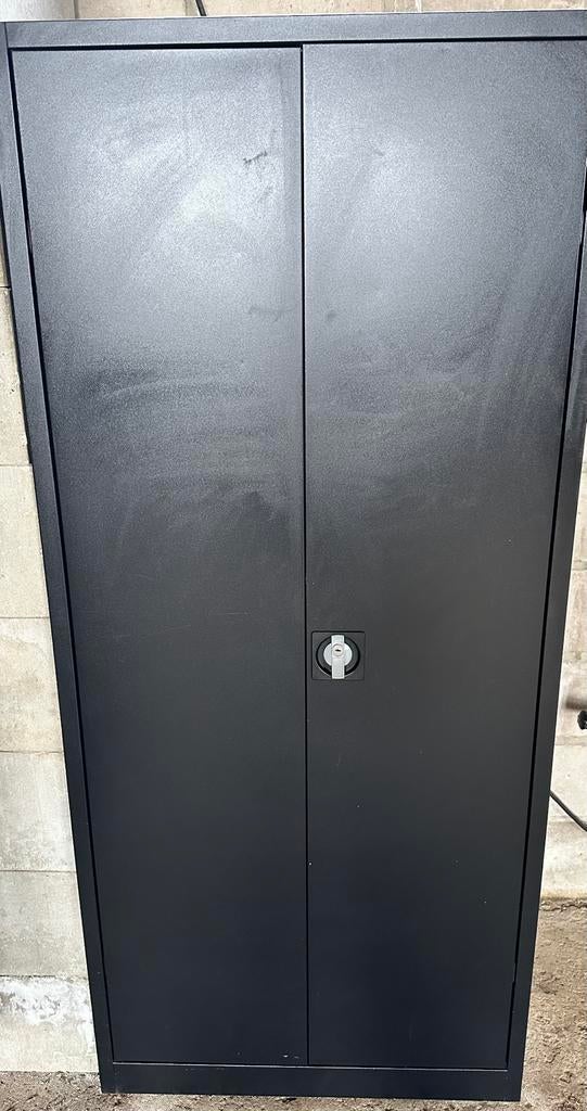 Stalen werkplaats/ garage kast, Ophalen, 50 tot 100 cm, Zo goed als nieuw, Metaal