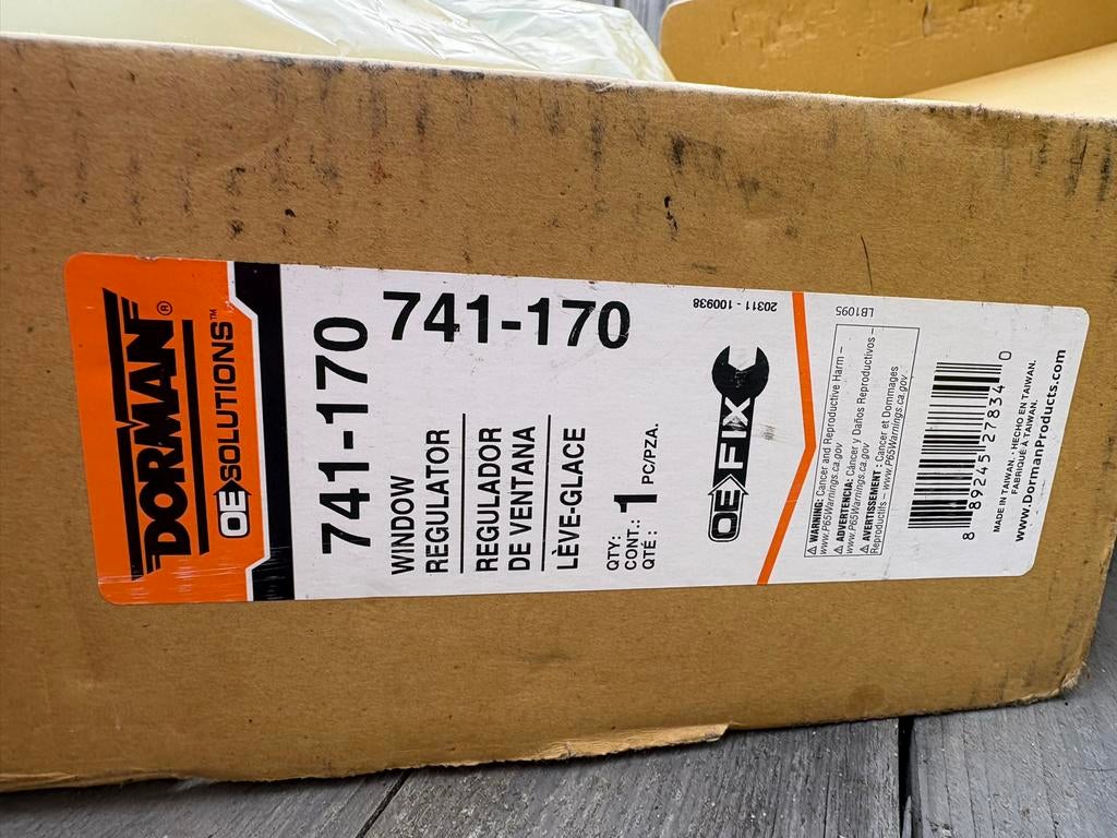 Dorman 741-170 Raammechanisme nieuw in doos, Ophalen of Verzenden, Nieuw, Universele onderdelen