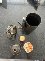 Origineel duits gasmasker blik (compleet), Verzamelen, Militaria | Tweede Wereldoorlog, Ophalen of Verzenden, Duitsland, Overige typen