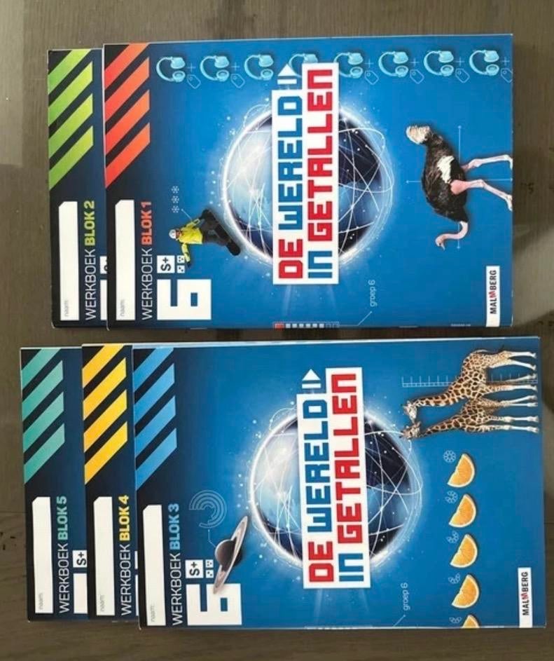 De wereld in getallen groep 6 werkboek / takenboek, Boeken, Verzenden, Nieuw, Overige niveaus, Overige vakken