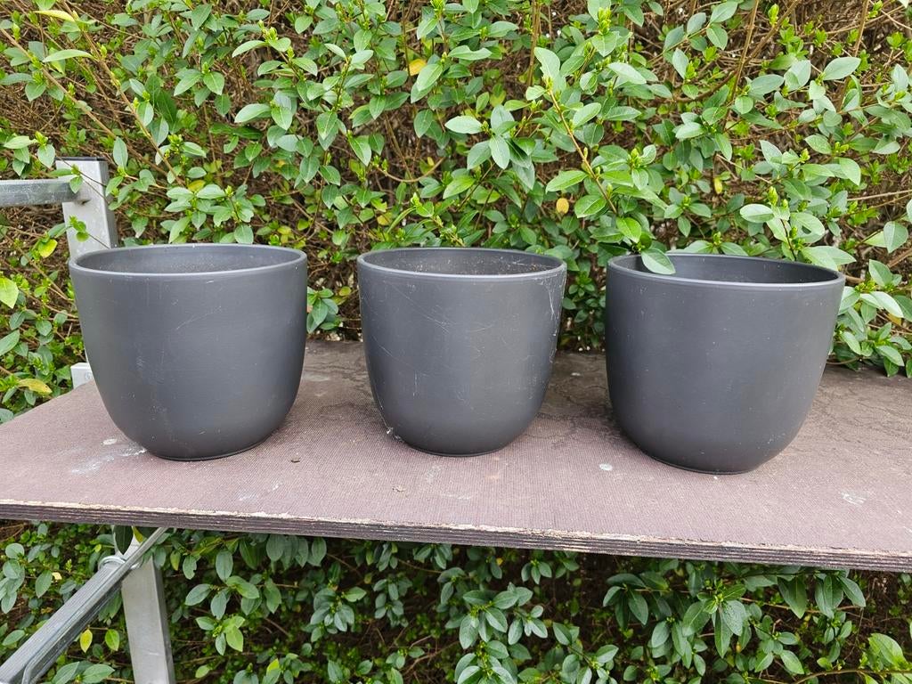 Mica bloempotten, Ophalen, Rond, Aardewerk, Minder dan 40 cm