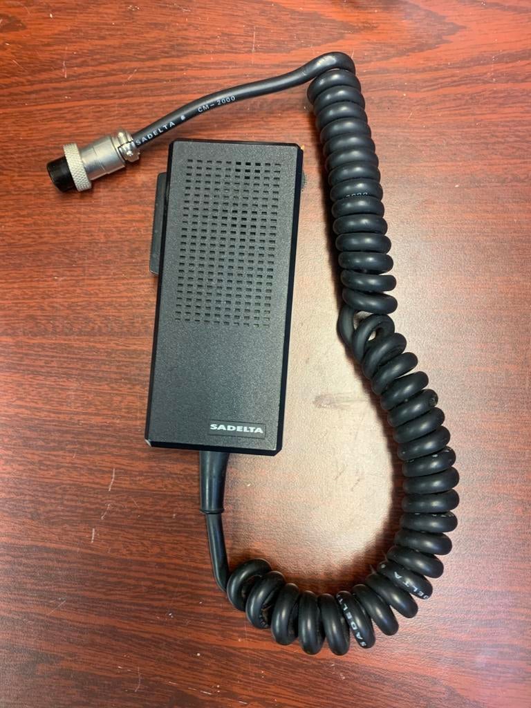 Sadelta MP2 handmicrofoon met regelbare versterker, Telecommunicatie, Zenders en Ontvangers, Ophalen of Verzenden, Zo goed als nieuw