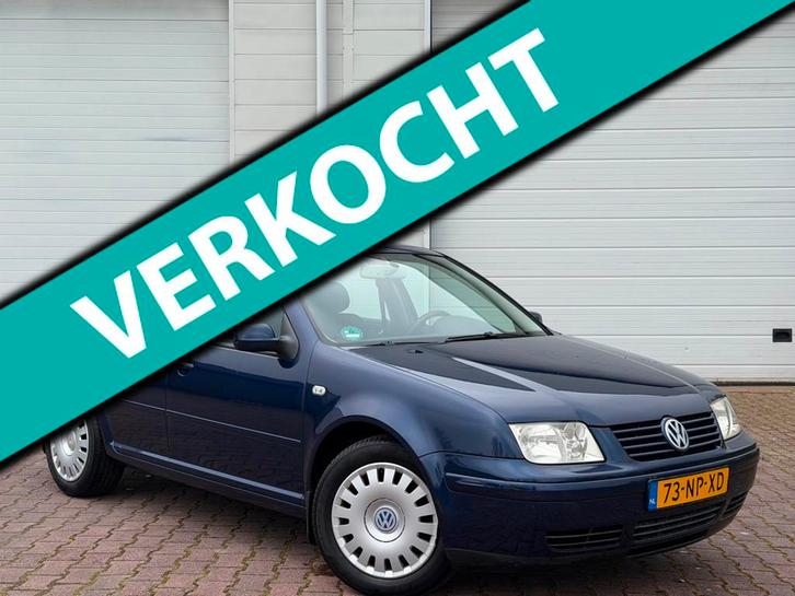 Volkswagen Bora 1.6 – Airco – Rijdt goed – APK, Auto's, Volkswagen, Bedrijf, Te koop, Bora, ABS, Airbags, Airconditioning, Alarm