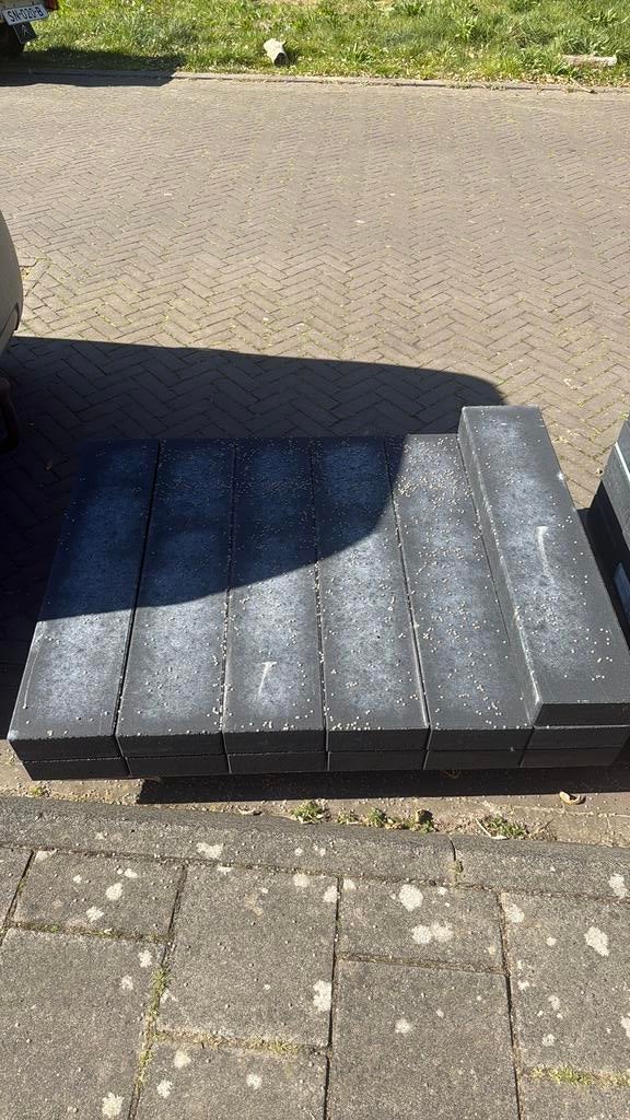 DIEPHAUS pallisade antraciet 90 x 20 x 8 cm 12stuks, Tuin en Terras, Tuinmeubel-accessoires, Zo goed als nieuw, Ophalen