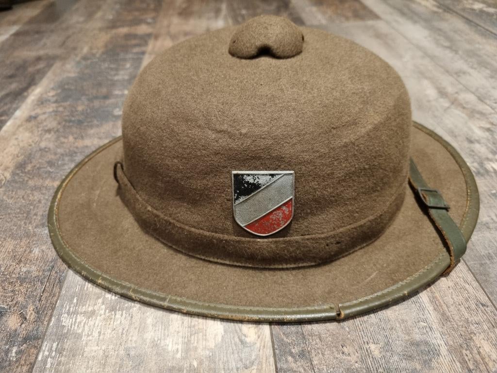 Duits WOII tropenhelm wehrmacht heer afrikakorps DAK tropen, Verzamelen, Militaria | Tweede Wereldoorlog, Ophalen of Verzenden