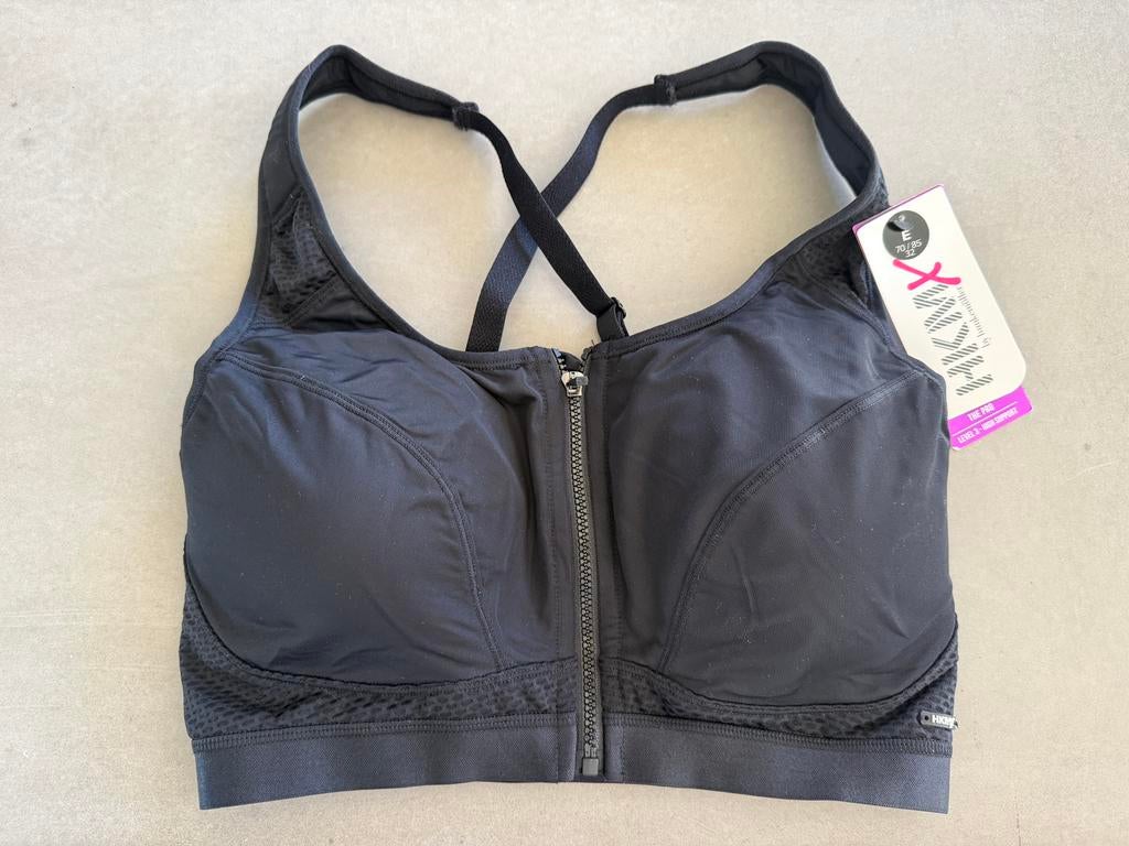 Sportbeha 70E hunkemoller, Kleding | Dames, Sportkleding, Ophalen of Verzenden, Nieuw, Zwart, Overige typen