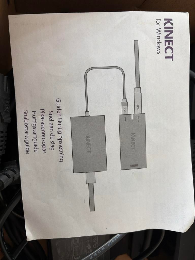 Xbox Kinect Sensor met Adapter voor Xbox, Spelcomputers en Games, Spelcomputers | Xbox | Accessoires, Ophalen of Verzenden, Gebruikt