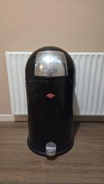 Kickboy pedaalemmer Wesco prullenbak zwart, Ophalen, Metaal, Minder dan 50 cm