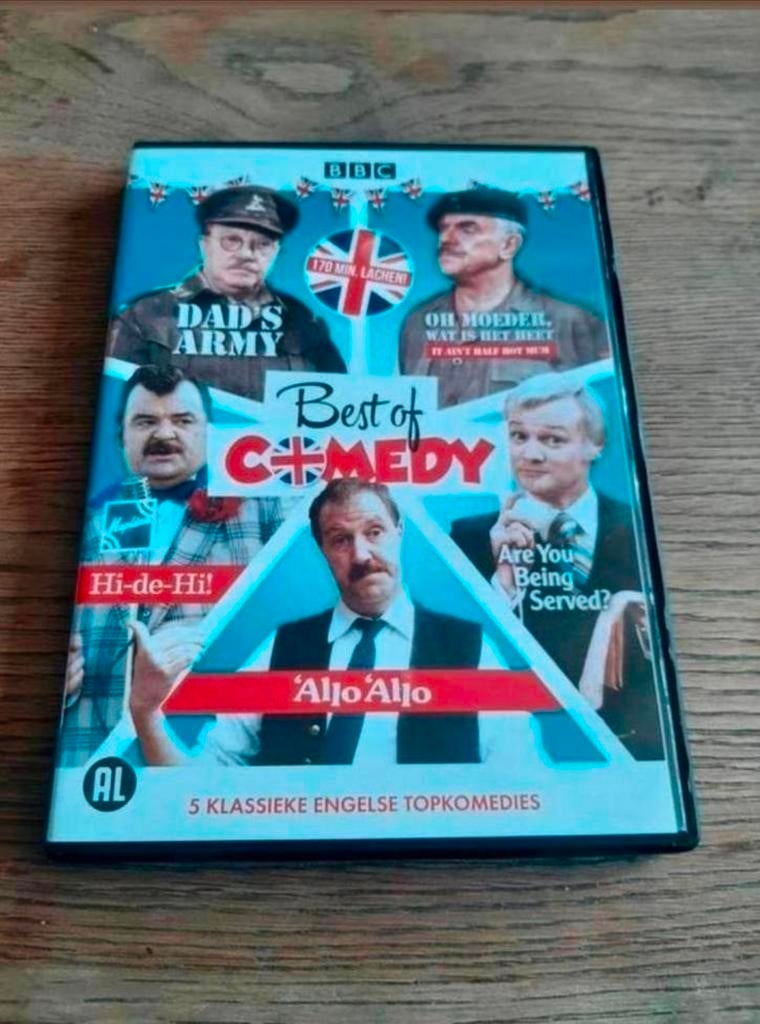 Best of Comedy dvd. Bbc. Are you being served, Allo Allo etc, Cd's en Dvd's, Dvd's | Tv en Series, Zo goed als nieuw, Komedie