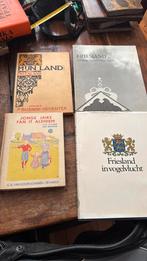 4 boeken over Friesland enkele in het fries, Ophalen of Verzenden, Zo goed als nieuw