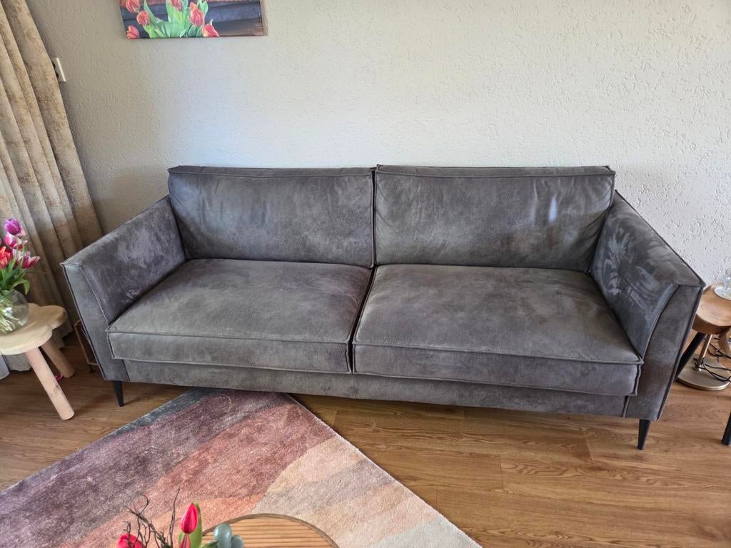 Comfortabele 2,5-zits bank van Goossens, 5 jaar oud, Huis en Inrichting, Gebruikt, 150 tot 200 cm, Tweepersoons, 75 tot 100 cm