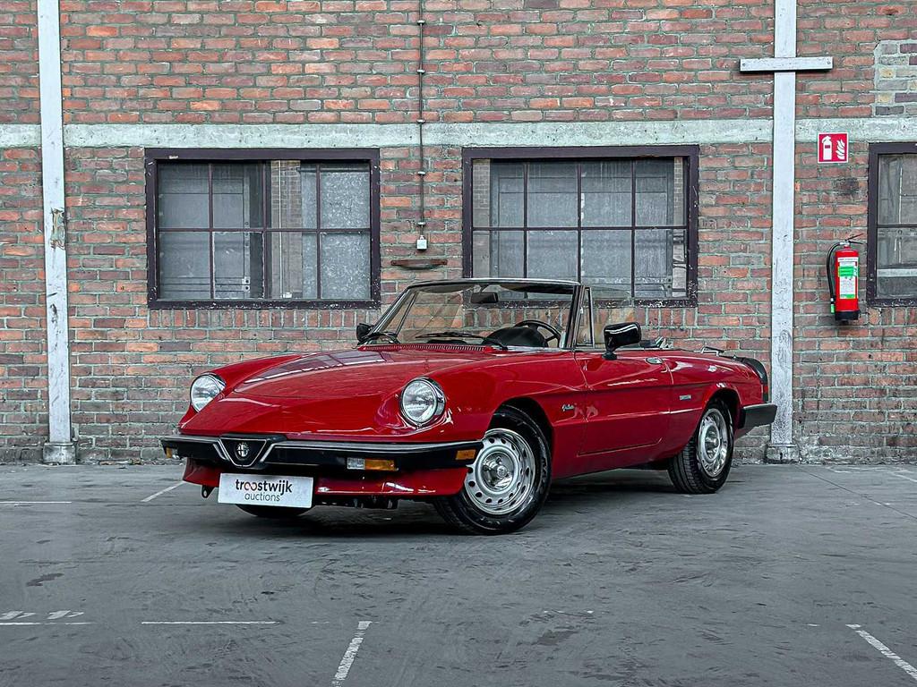 Alfa Romeo Spider 2.0 118pk 1987, NS-842-F, Auto's, Alfa Romeo, Gebruikt, Cabriolet, Spider, Bedrijf