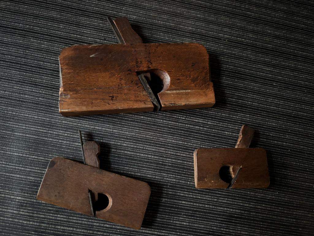 Antiek zeldzaam houten viool schaaf schaafjes ca 1890, Ophalen of Verzenden