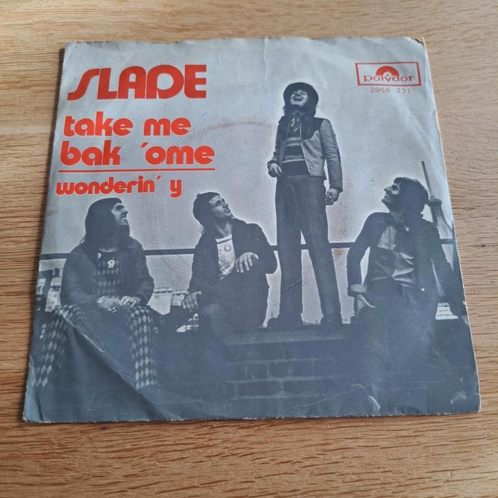 Slade - Take Me Bak' Ome (7" Single, 1972), Cd's en Dvd's, Vinyl Singles, Gebruikt, Single, Rock en Metal, 7 inch, Ophalen of Verzenden